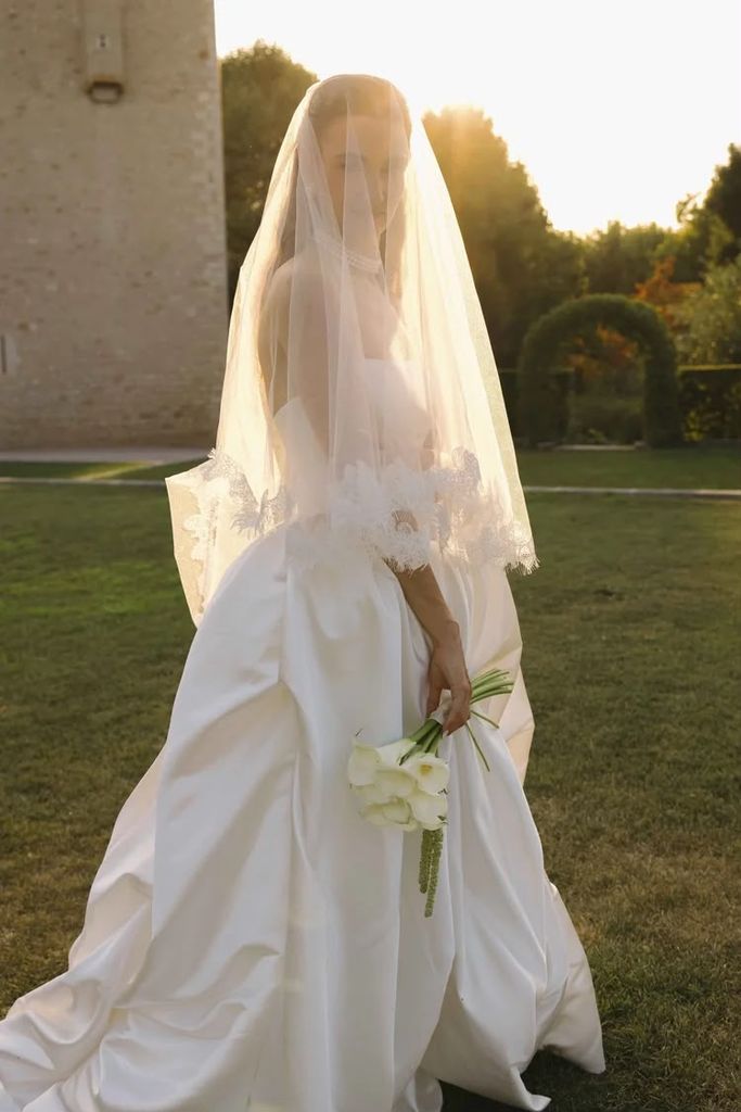 Voile sur coiffure de mariée par Cassandra Martin - Photos Jérémy Talens